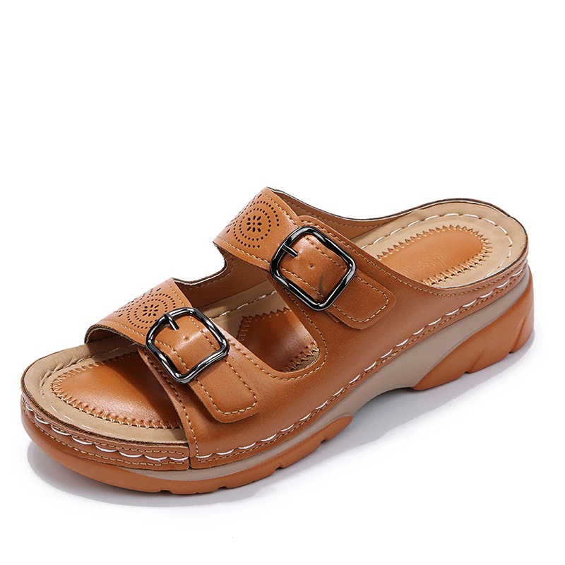 Women's Leather Sandals - Comfortable and Stylish Summer Footwear 4