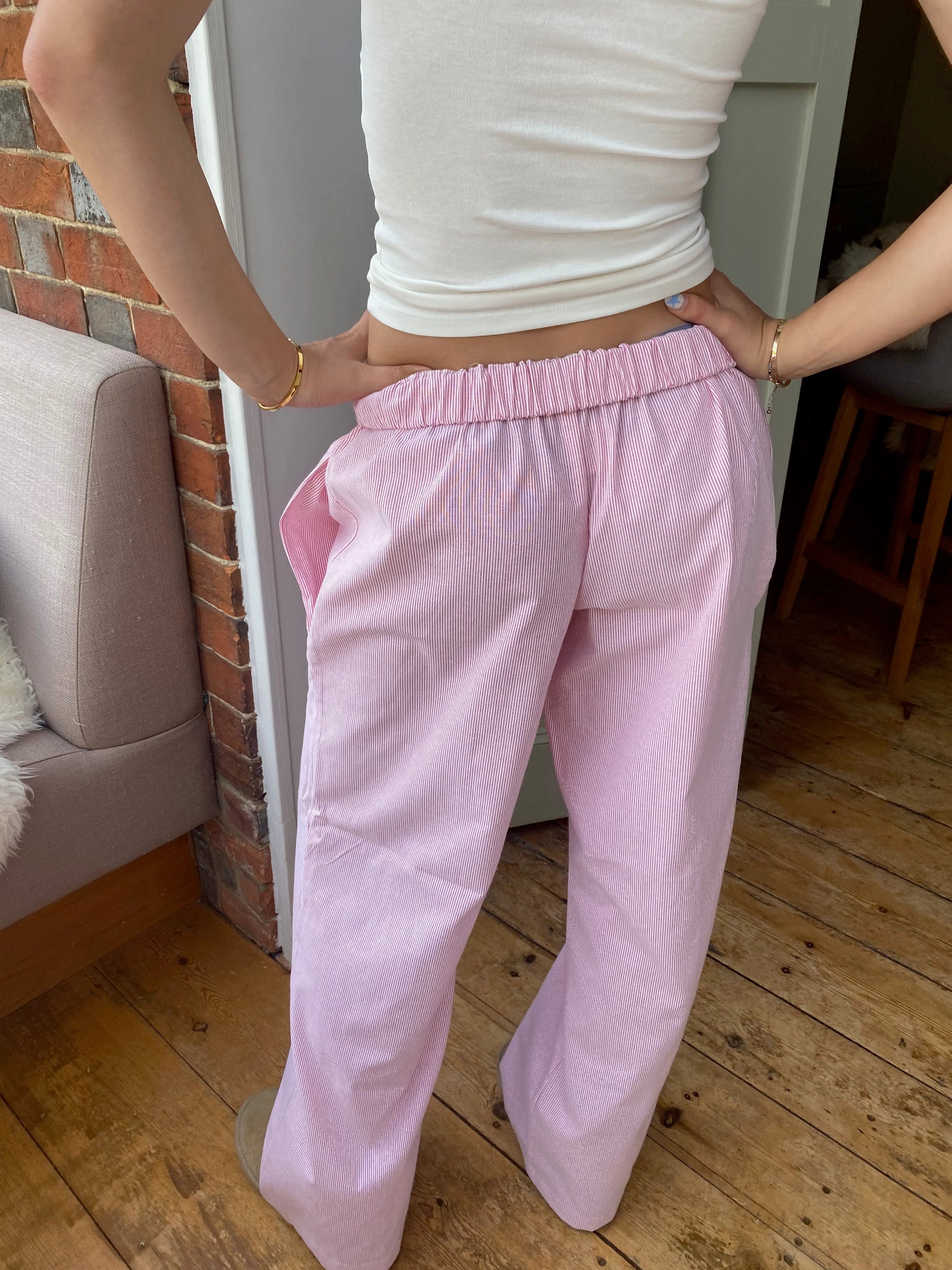 Women's Lounge Trousers - Relaxed Fit with Pockets for Comfort and Style 4