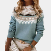 Women's Oversized Boho Sweater - Cozy Loose Fit for Casual Style 1