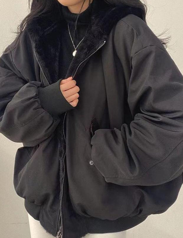 Women's Oversized Double-Sided Winter Coat for Women 4