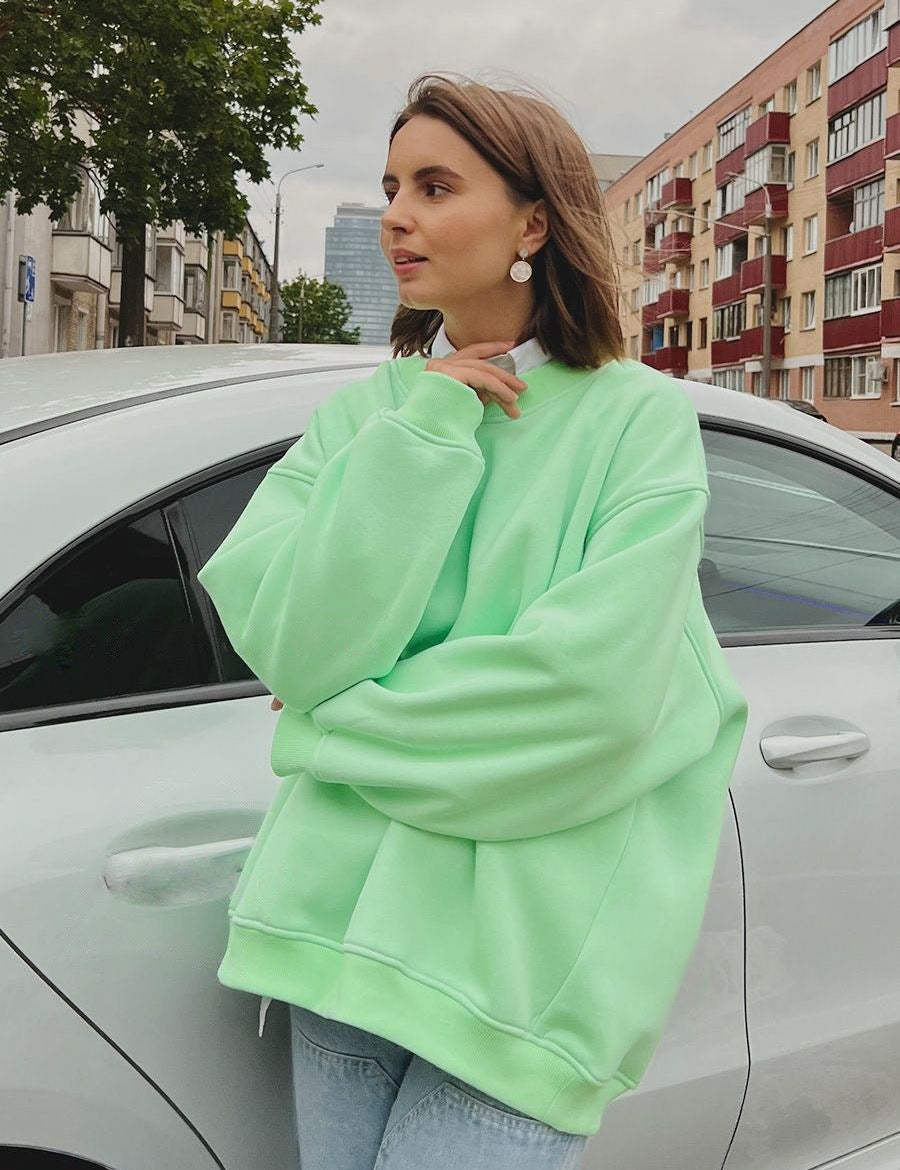 Women's Oversized Sweater - Casual Loose Fit Pullover for Everyday Wear 11