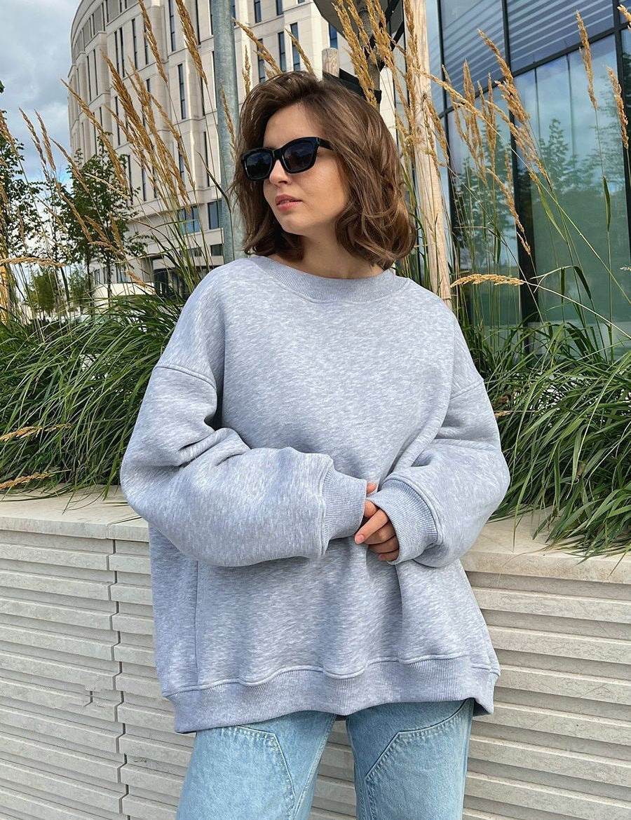 Women's Oversized Sweater - Casual Loose Fit Pullover for Everyday Wear 14