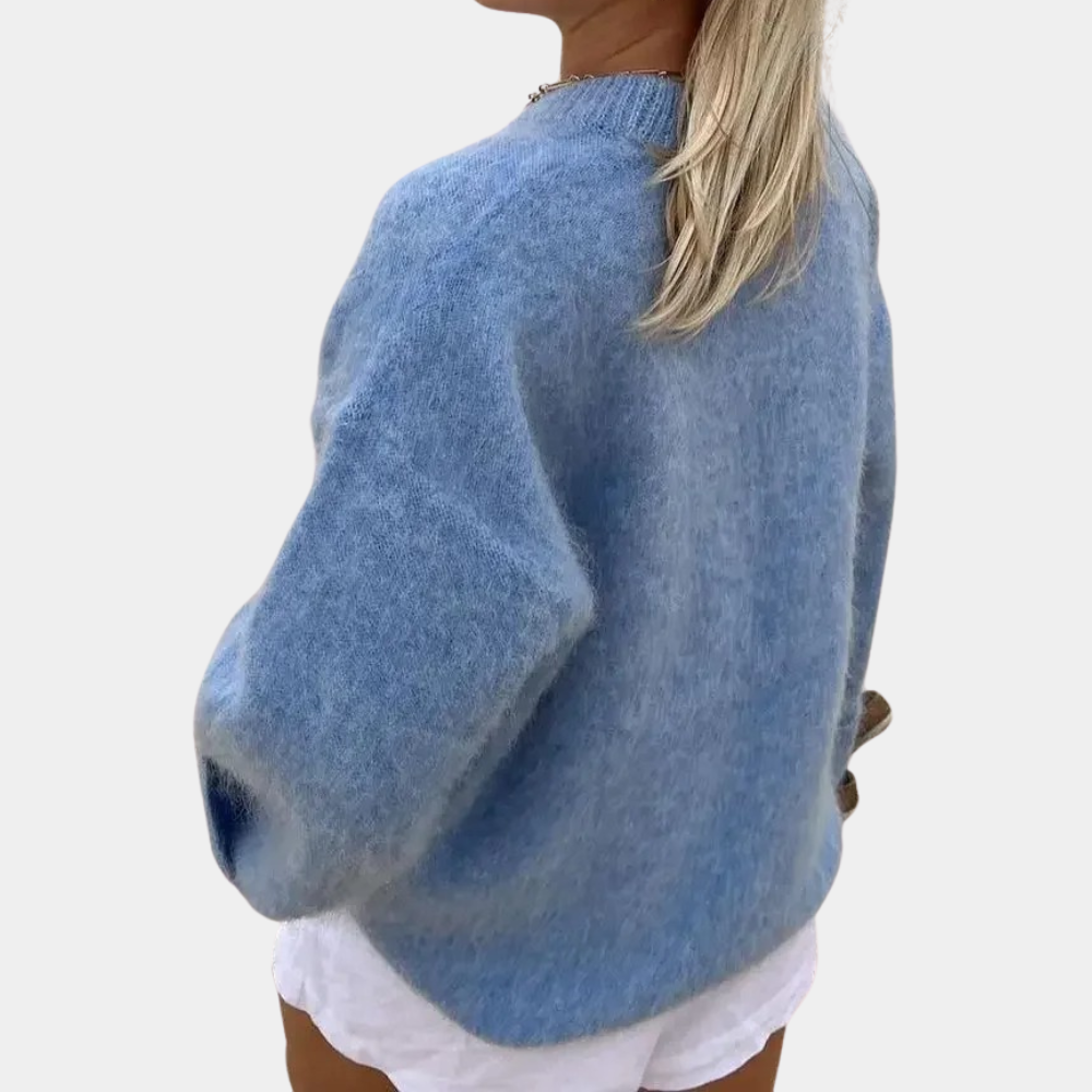 Women's Oversized Sweater - Soft Knitted Sweater for Spring 3