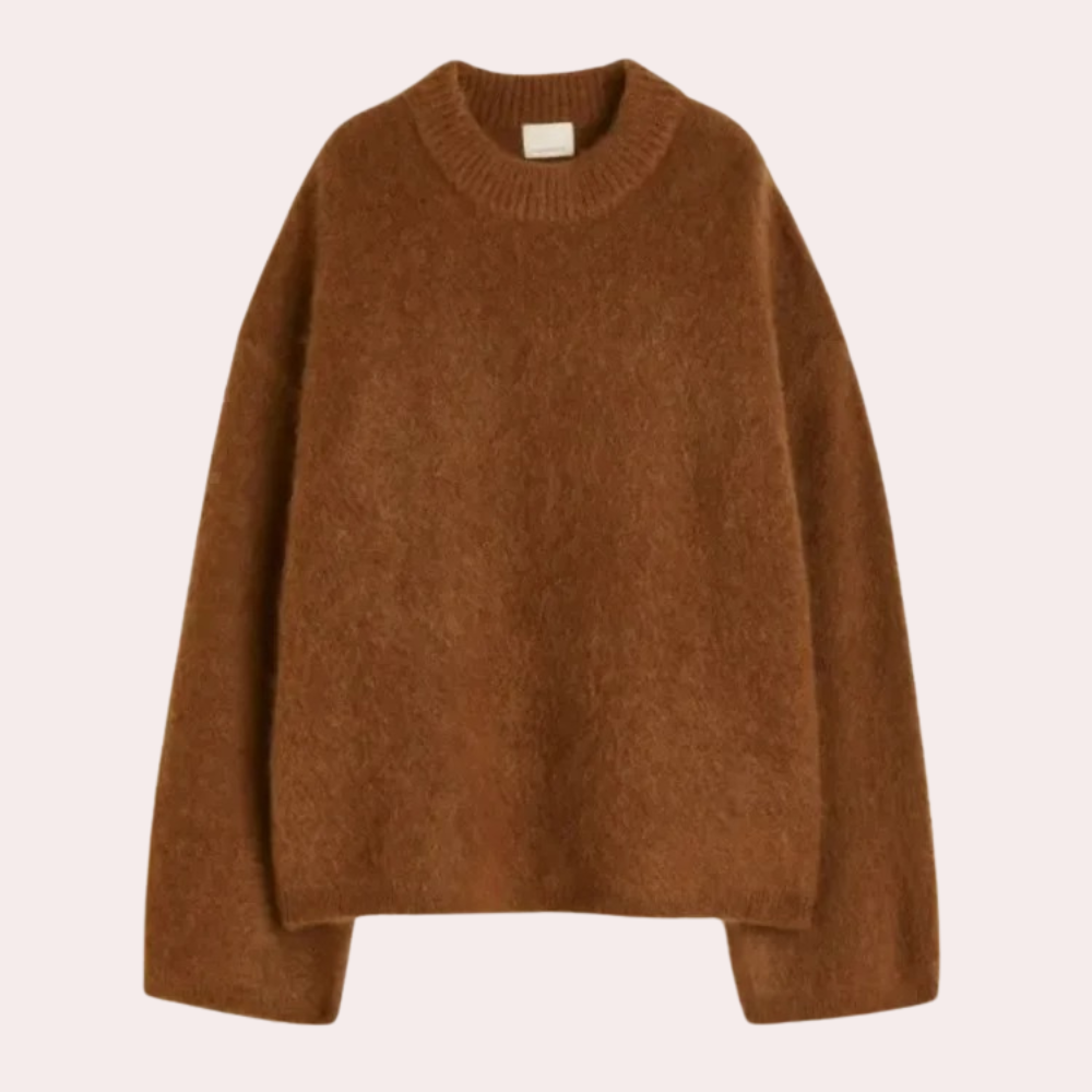 Women's Oversized Sweater - Soft Knitted Sweater for Spring 5