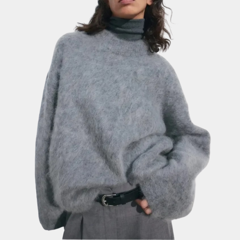Women's Oversized Sweater - Soft Knitted Sweater for Spring 6