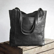 Women's PU Leather Tote Bag - Stylish Handbag for Everyday Use 6