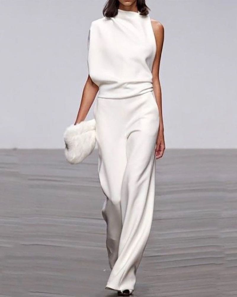 Women's Sleeveless Jumpsuit 0