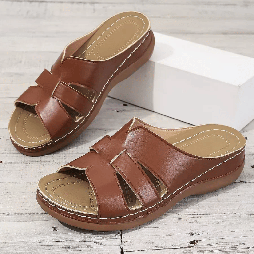 Women's Slip-On Sandals with Comfortable Sole and Anti-Slip Grip 6
