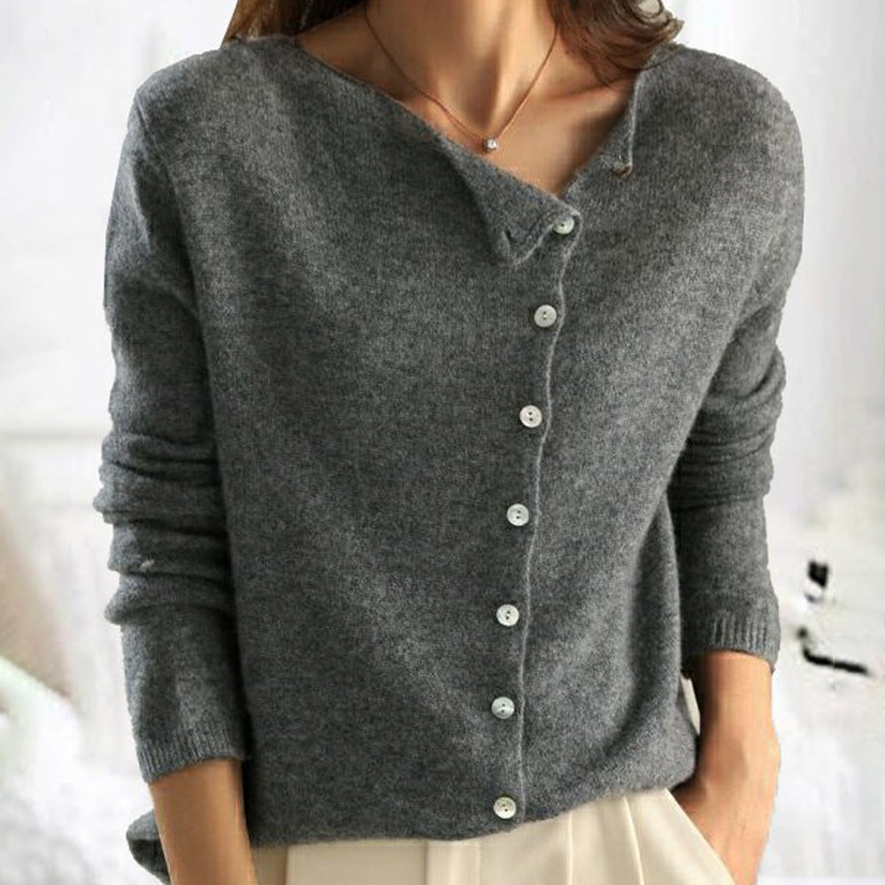 Women's Soft Knit Long Cardigan - Stylish and Comfortable Layering Piece 0