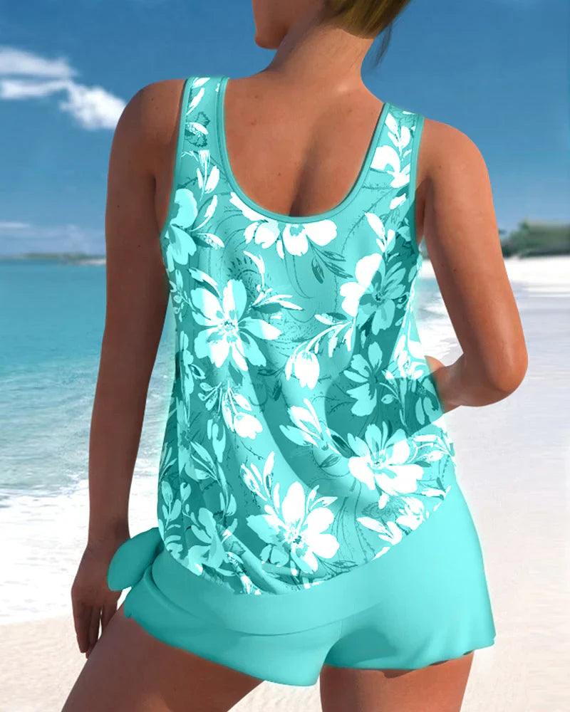 Women's Tankini Swimsuit Set - Stylish Swimwear for Beach & Pool 3