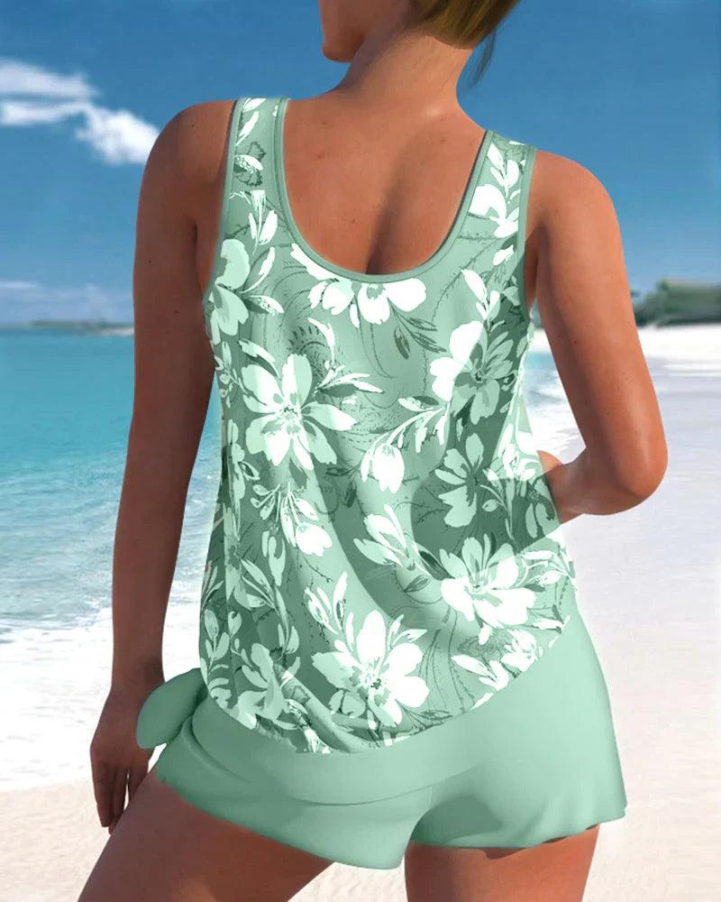 Women's Tankini Swimsuit Set - Stylish Swimwear for Beach & Pool 4