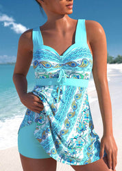 Women's Tummy Control Tankini Set 4