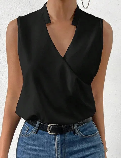Women's V-Neck Tank Top - Casual Going Out Top and Blouse for Summer 4