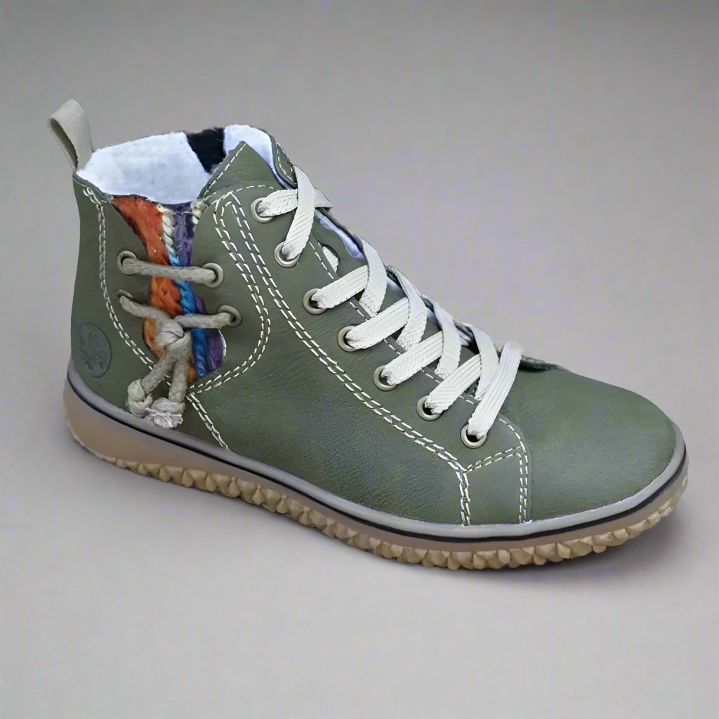 Women's Vintage Leather Winter Boots - Warm, Durable & Stylish Outdoor Footwear 4