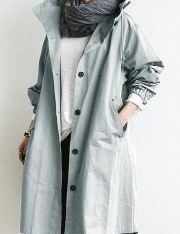Women's Water-Repellent Trench Coat - Elegant and Stylish Women's Coat 1