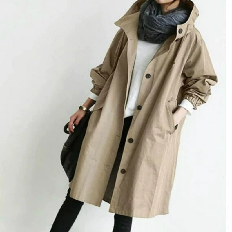 Women's Water-Repellent Trench Coat - Elegant and Stylish Women's Coat 5