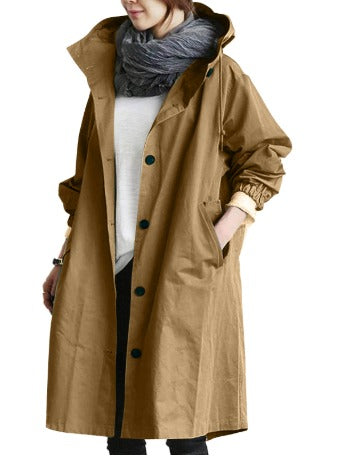 Women's Water-Repellent Trench Coat - Elegant and Stylish Women's Coat 9