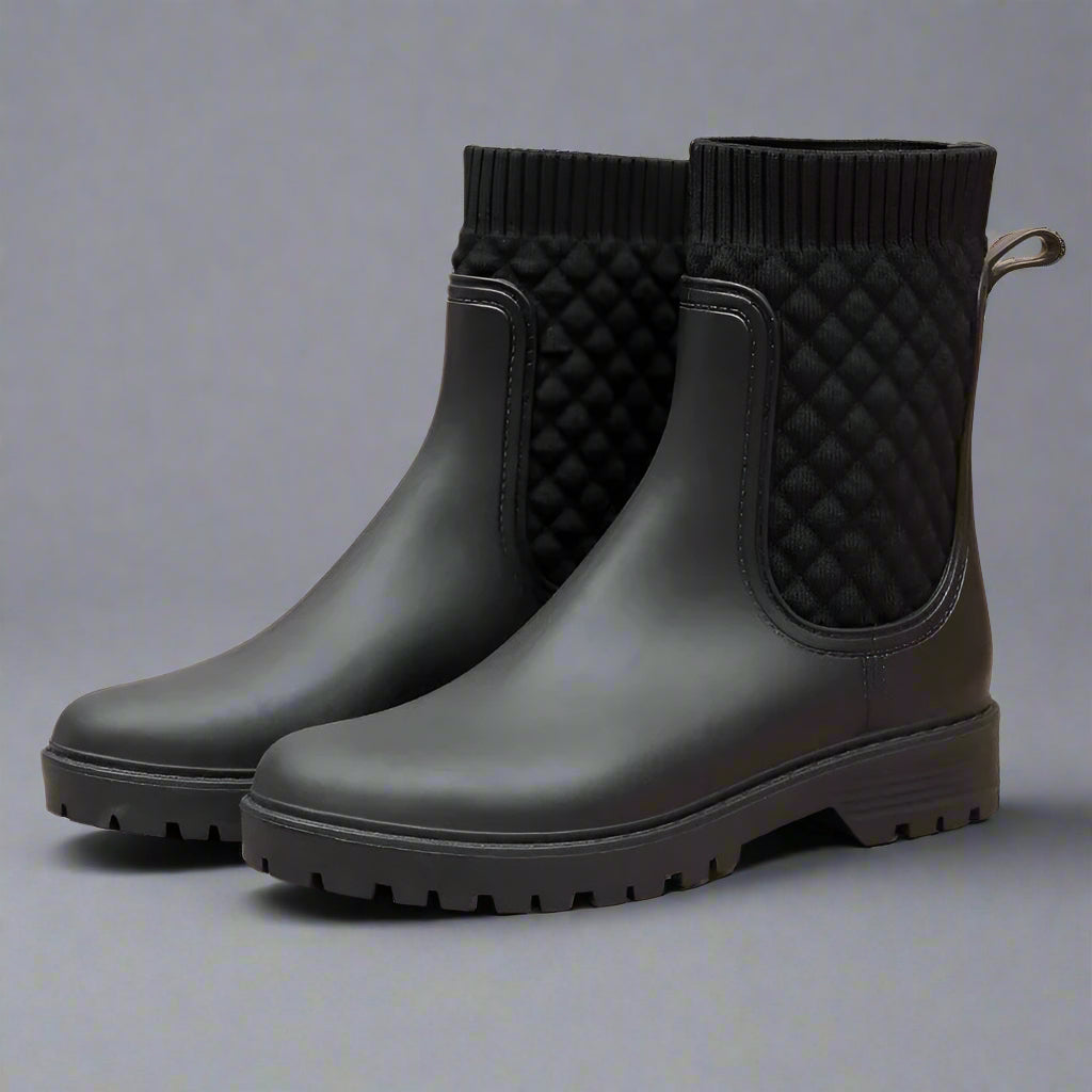 Women's Waterproof Gumboots - Stylish Rain Boots for Rainy Days 0