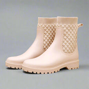 Women's Waterproof Gumboots - Stylish Rain Boots for Rainy Days 1