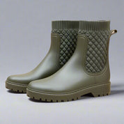 Women's Waterproof Gumboots - Stylish Rain Boots for Rainy Days 2
