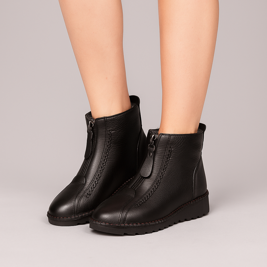 Women_s_Winter_Ankle_Boots_-_Cozy_Comfort__Stylish_Design__Easy_On_Off_5