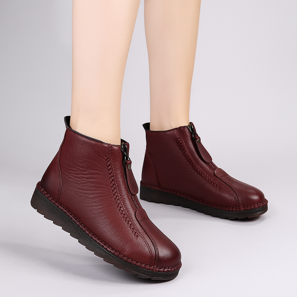 Women_s_Winter_Ankle_Boots_-_Cozy_Comfort__Stylish_Design__Easy_On_Off_7