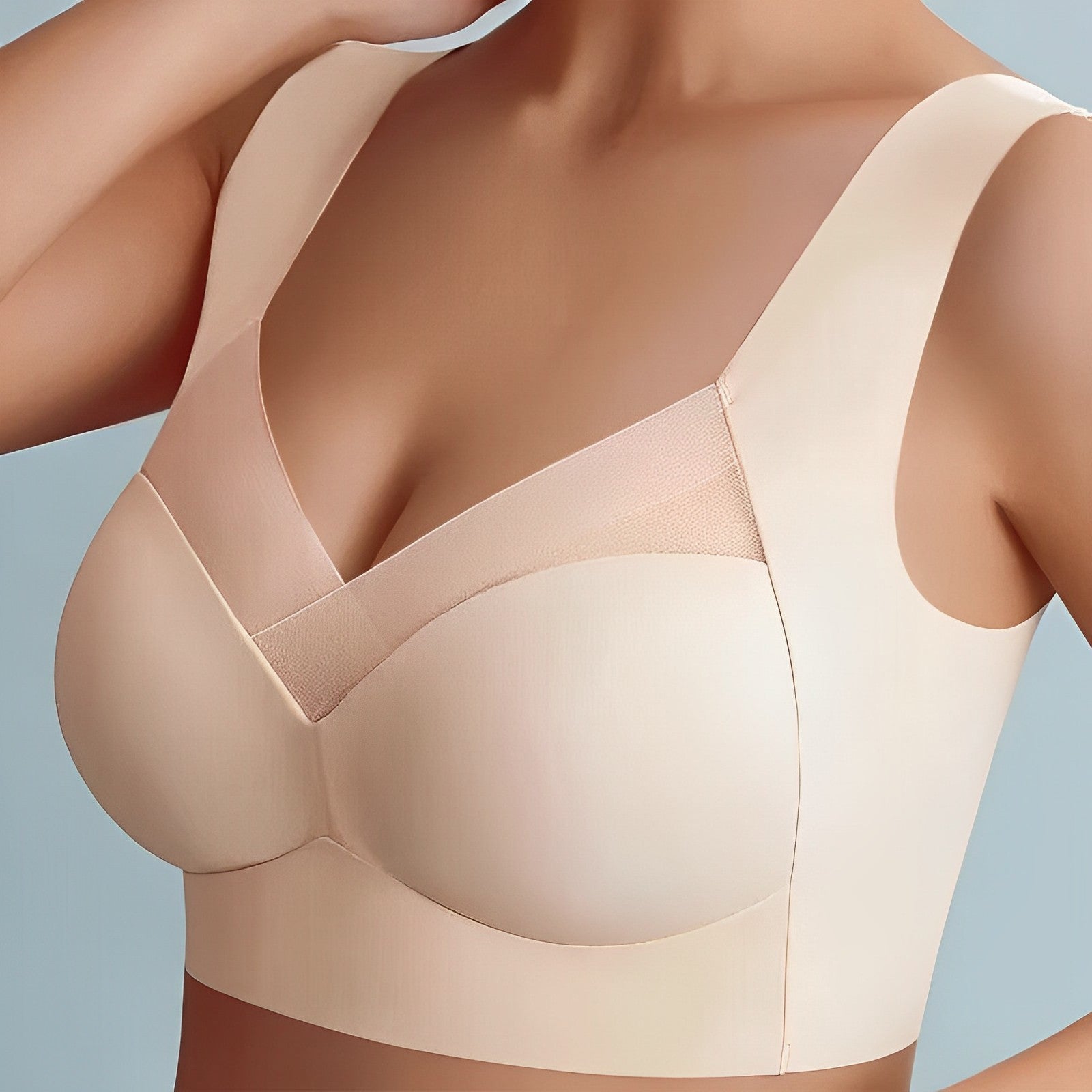 Women's Wireless Seamless Bra Top - Soft, Breathable, Ergonomic Fit 1