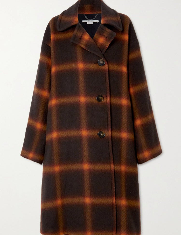 Women's Wool Trench Coat - Long Winter Coat for Women, Elegant and Stylish 0