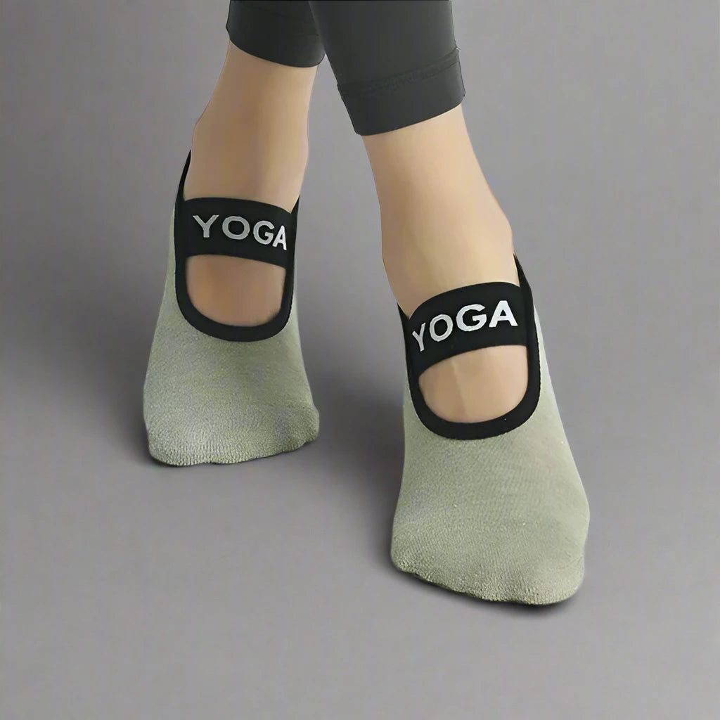 GripStep Yoga and Pilates Grip Socks for Women