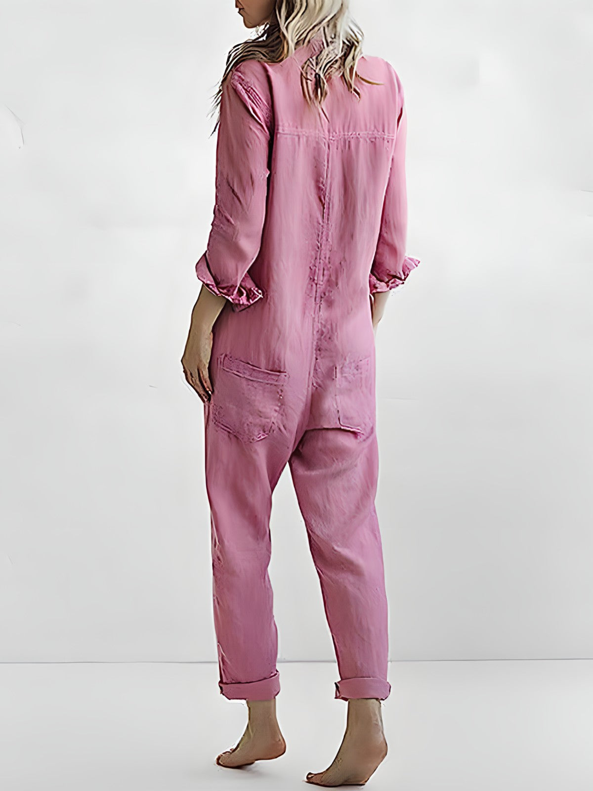 Isla Long-Sleeve Jumpsuit