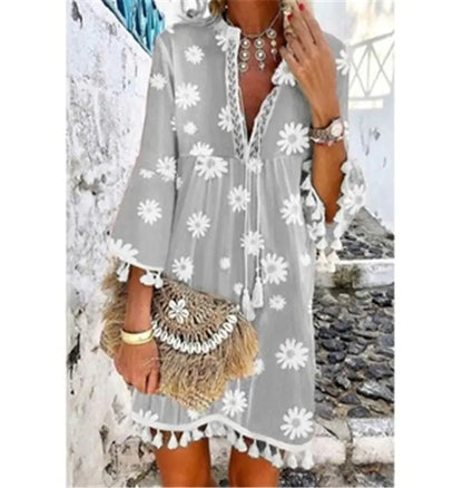 Janine Daisy Bohemian Dress