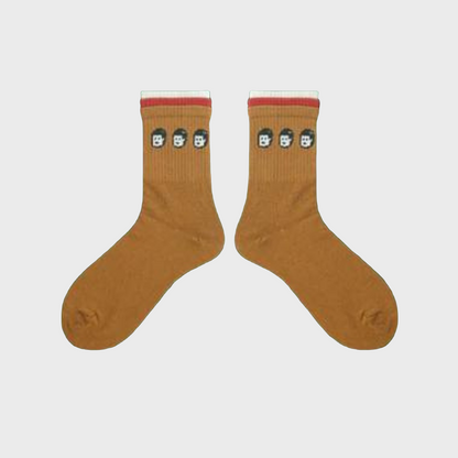 PulseFeet Colored Unisex Crew Socks - 1 Pair