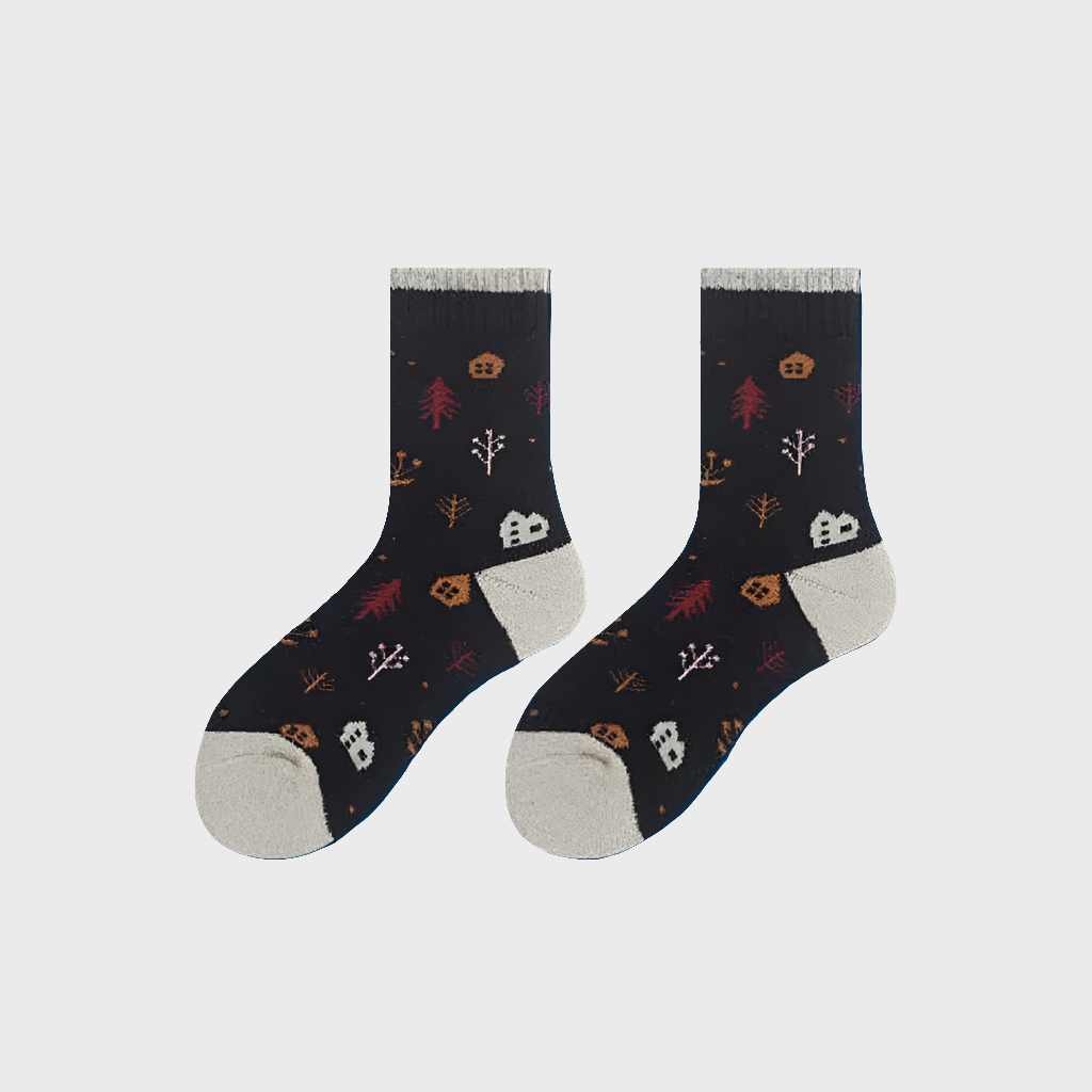 EaseElevate Cotton Unisex Crew Socks