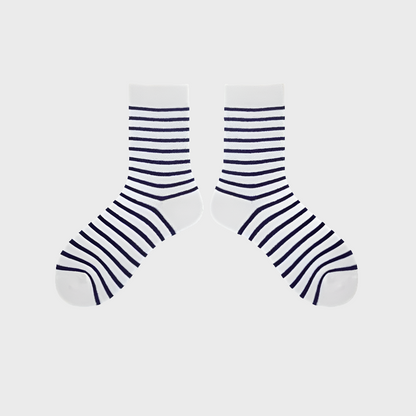 PlaidPair Women's Cotton Mid Length Socks - 1 Pair