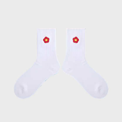 FloralDay Unisex Crew Socks - 1 Pair