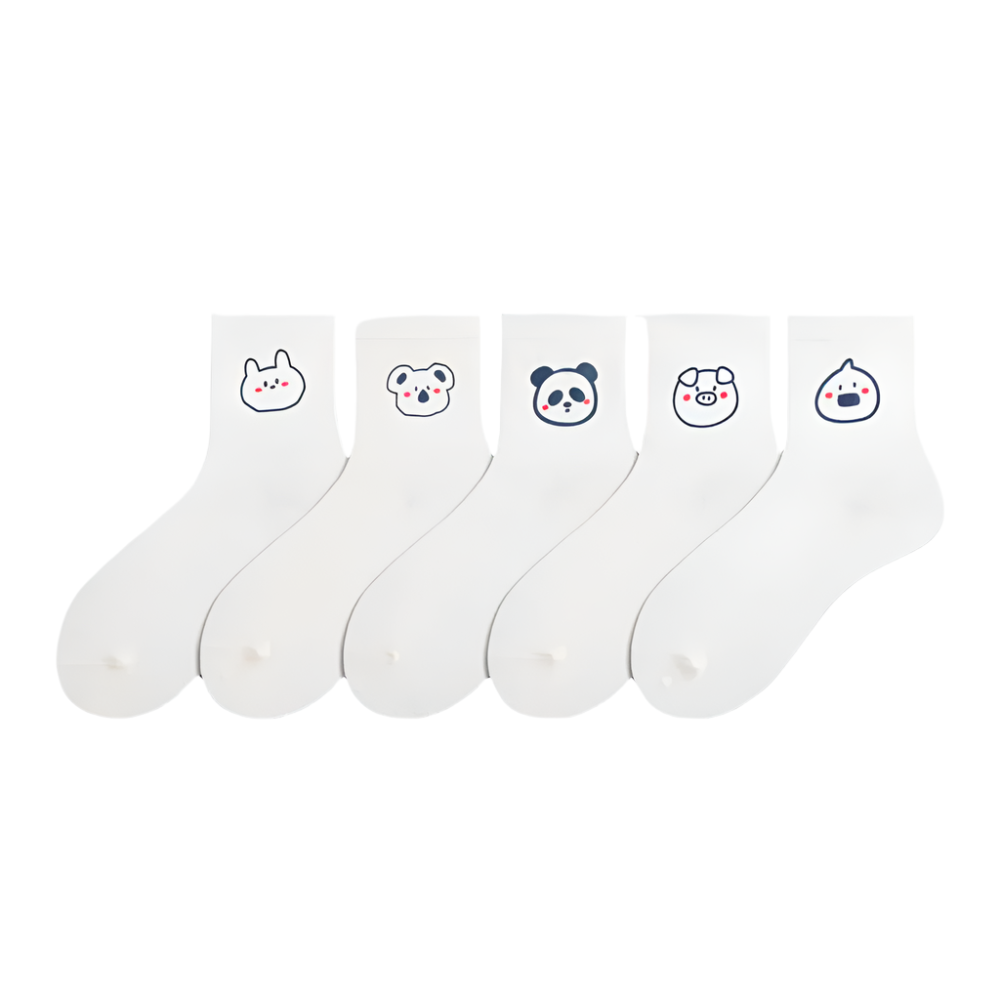 AnimaTop Women's Crew Socks - 1 Pair