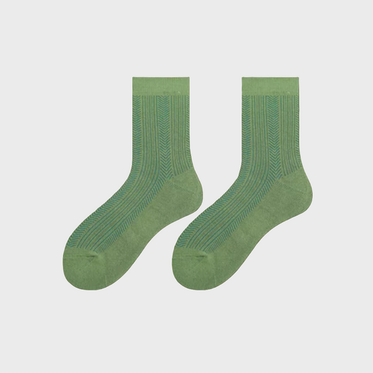 FeetGlow Women's Crew Socks