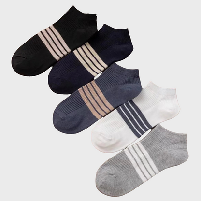 SweatFree - Men's Boat Socks - 5 Pairs