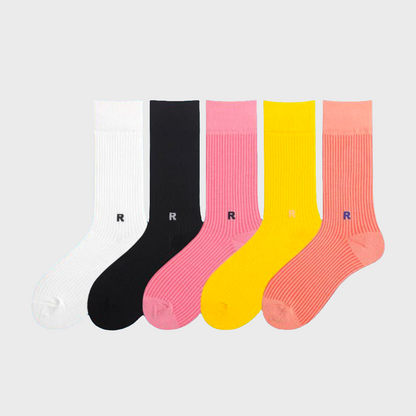 EmberComfort Knee High Cotton Socks for Women