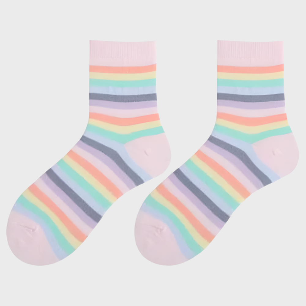 RainGlimmer Women's Crew Socks