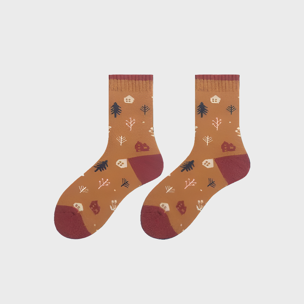 EaseElevate Cotton Unisex Crew Socks