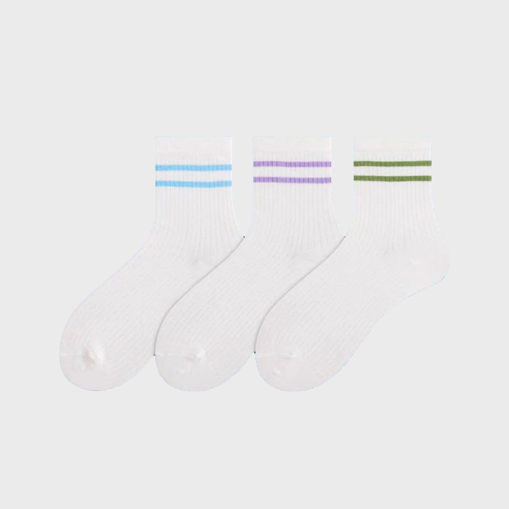 StripeUp Unisex Crew Socks - 1 Pair