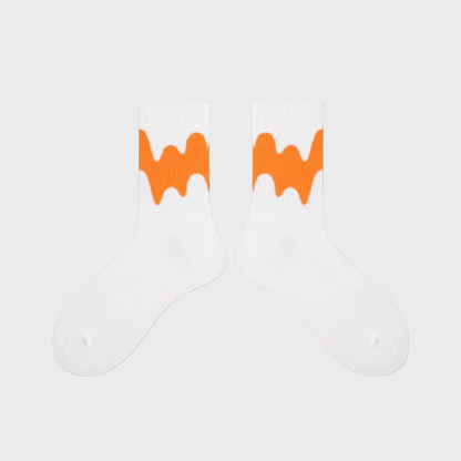 FadeWave Unisex Crew Socks