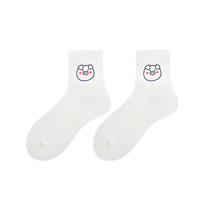 AnimaTop Women's Crew Socks - 1 Pair