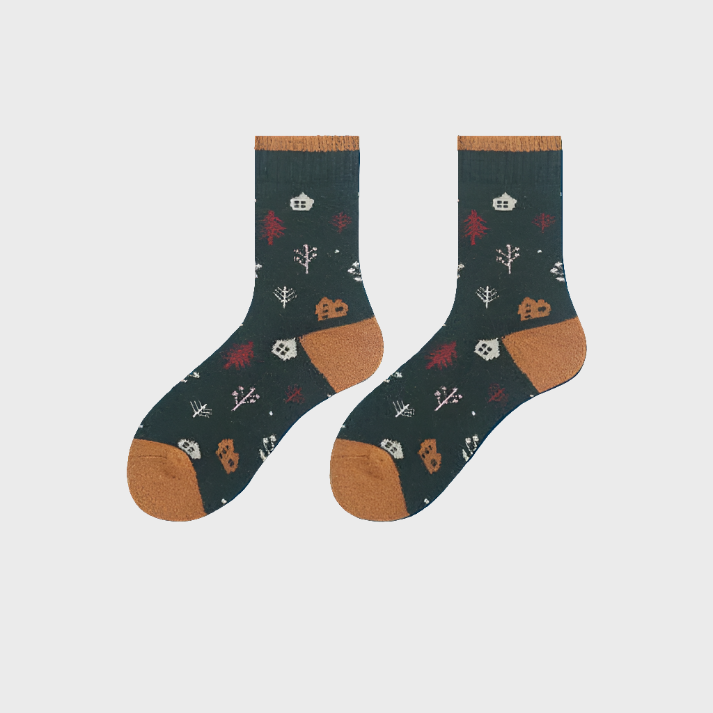 EaseElevate Cotton Unisex Crew Socks