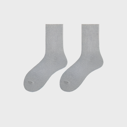 PulseCalm Men's Cotton Crew Socks - 1 Pair