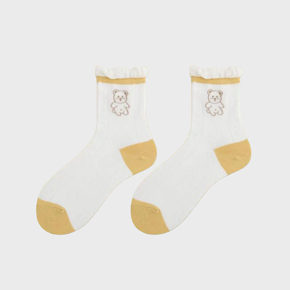 BearVibe Crew Socks for Women