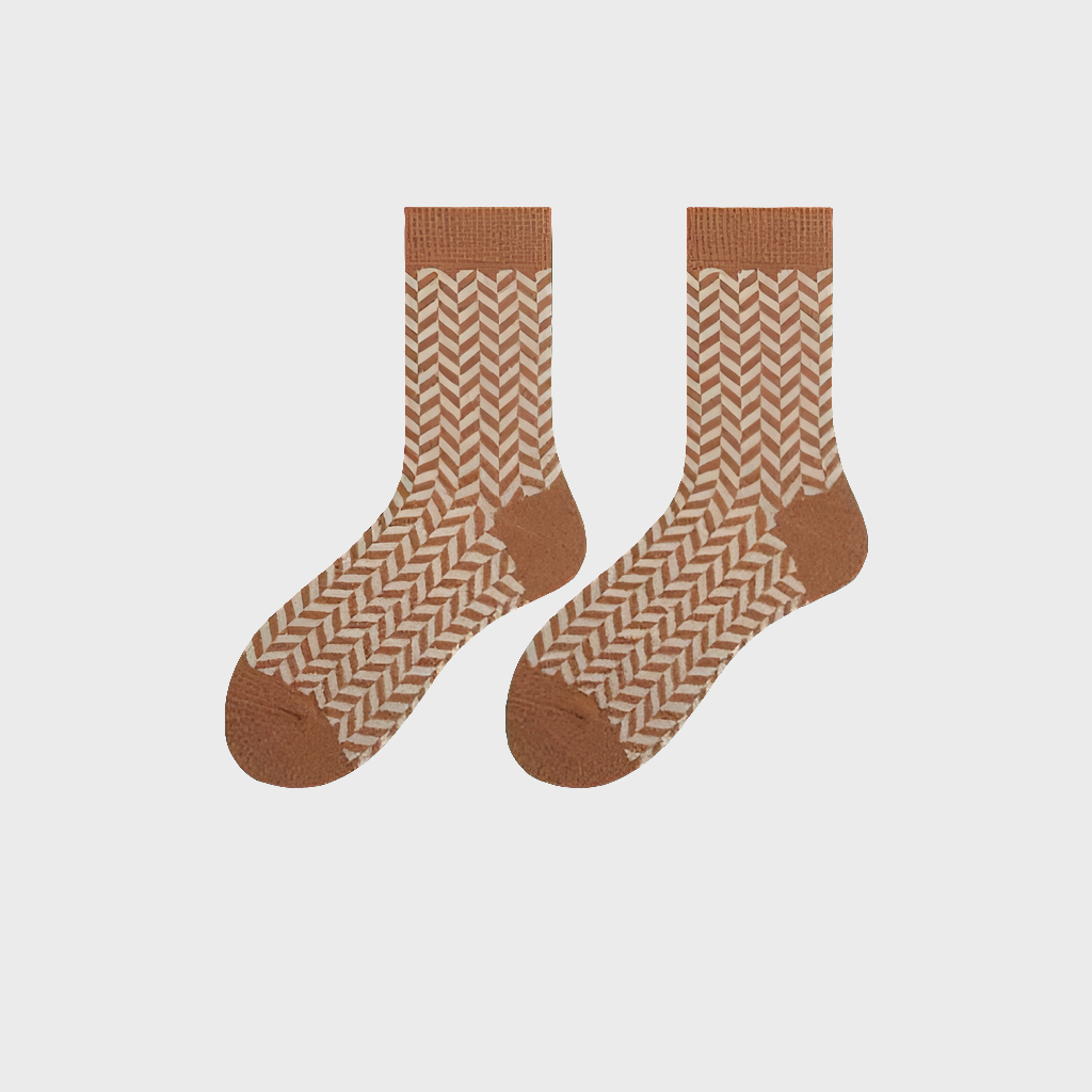 VintageStrips Men's Crew Socks