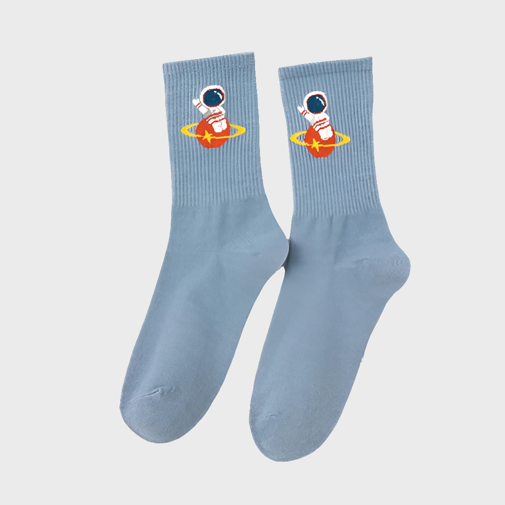 SpaceAutumn Comfortable Crew Socks For Women