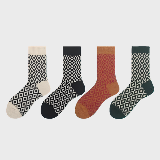 ShapeMetric Unisex Cotton Crew Socks